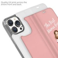 Concevez votre propre housse portefeuille Apple iPhone 14 Pro - Blanc