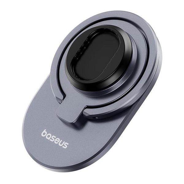 Baseus PrimeTrip support de téléphone 2-en-1 pour vélo / scooter / moto avec anneau support - Magnétique - Universel - Cosmic Black