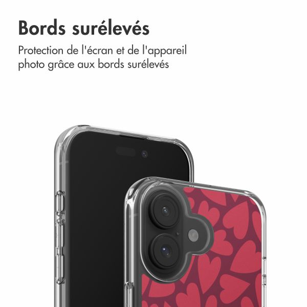 imoshion Coque Design Apple iPhone 17 - Hearty Coral Dust