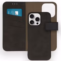 imoshion Etui de télephone luxe 2-en-1 amovible Apple iPhone 16 Pro Max - Noir