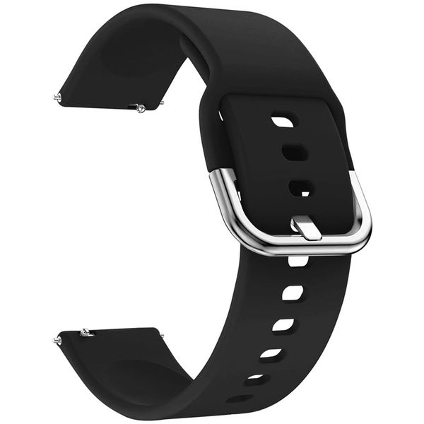 imoshion Bracelet silicone Samsung Galaxy Watch 4 / 5 / 6 / 7 / FE (20 mm) - Noir