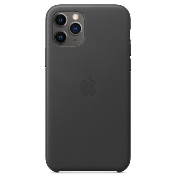 Apple 3 Pack Coque Leather Apple iPhone 11 Pro - Red + Midnight Blue + Black