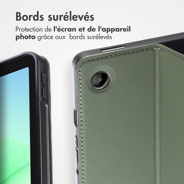Accezz Coque tablette Classic Samsung Galaxy Tab A11 Plus - Vert