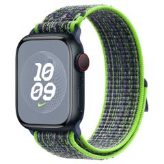 Apple Bracelet Nike Sport Loop Apple Watch | 38/40/41/42 mm - Bright Green & Blue