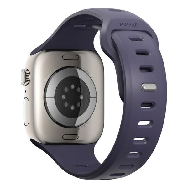 Nomad Bracelet Tempo en silicone Apple Watch | 44/45/46/49 mm - Wide fit - Purple