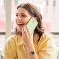 Accezz Coque Liquid Silicone Samsung Galaxy A15 (5G/4G) - Vert