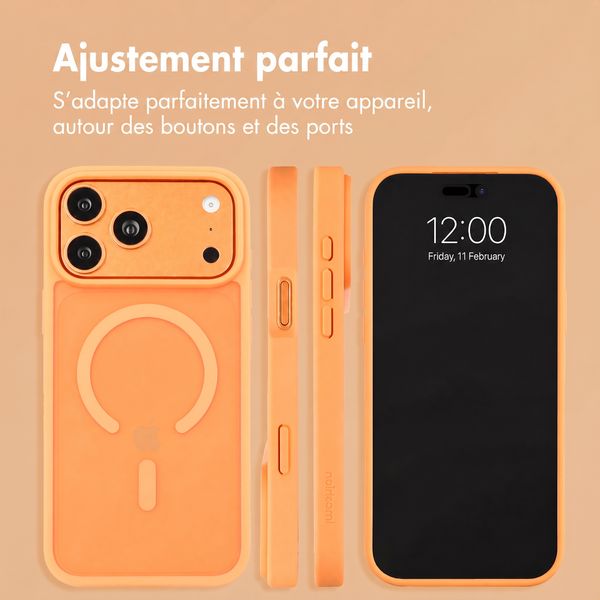 imoshion Coque Color Guard avec MagSafe Apple iPhone 18 Pro / 17 Pro - Orange