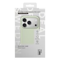 iDeal of Sweden Coque en silicone avec MagSafe Apple iPhone 18 Pro Max / 17 Pro Max - Sage Green