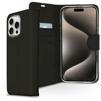 Accezz Étui de télephone Wallet Apple iPhone 16 Pro - Noir