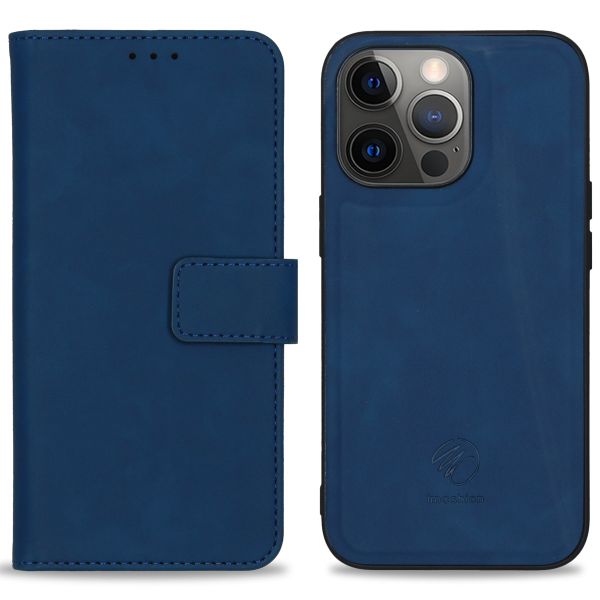 imoshion Etui de télephone luxe 2-en-1 amovible Apple iPhone 13 Pro - Blauw