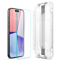 Spigen Protection d'écran en verre trempé GLAStR Fit 2 Paquets + Applicator Apple iPhone 15 Pro