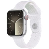 imoshion Bracelet tressé en silicone Apple Watch | 44/45/46/49 mm - Blanc