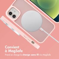 imoshion Coque Color Guard avec MagSafe Apple iPhone 12 (Pro) - Rose clair