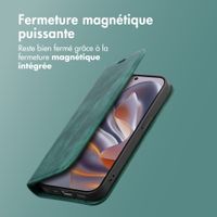 imoshion Étui de téléphone portefeuille Slim Motorola Thinkphone 25 / Edge 50 Neo / Edge 60 Neo - Vert
