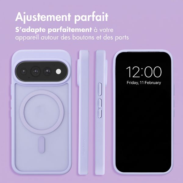 imoshion Coque Color Guard avec MagSafe Google Pixel 11 / 11 Pro / 10 / 10 Pro / 9 / 9 Pro - Lilas