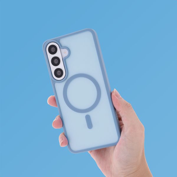 imoshion Coque Color Guard avec MagSafe Samsung Galaxy S26 FE / S25 FE - Bleu clair