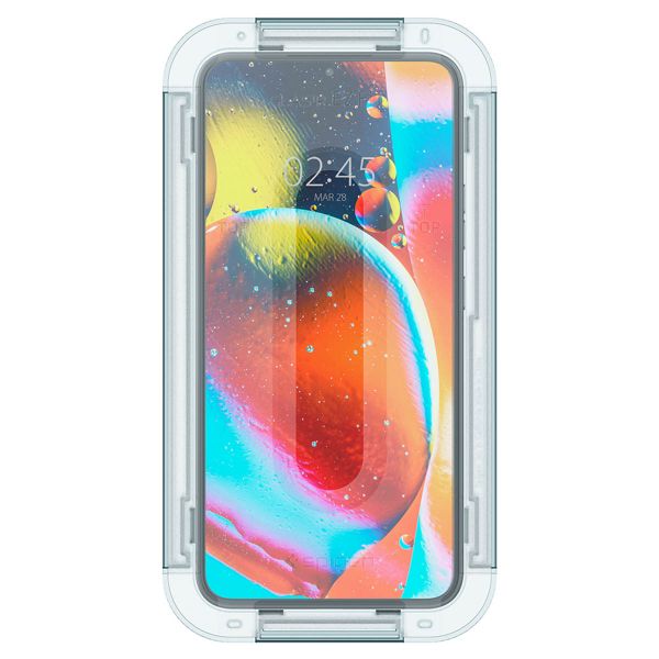 Spigen Protection d'écran en verre trempé GLAStR Fit 2 Paquets + Applicator Samsung Galaxy S22