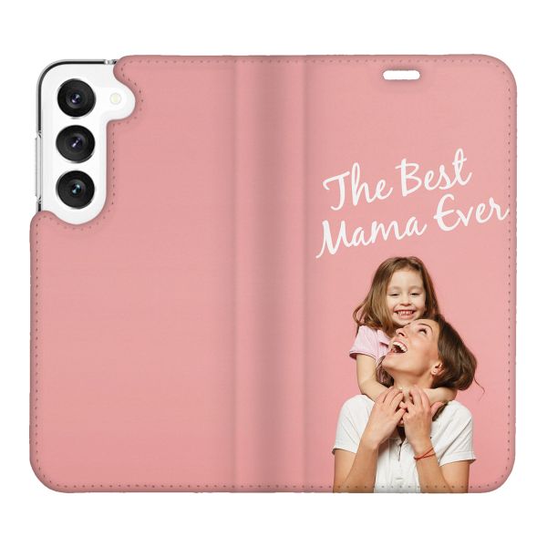 Concevez votre propre housse portefeuille Samsung Galaxy S23 - Blanc