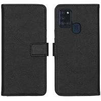 imoshion Étui de télephone portefeuille de luxe Samsung Galaxy A21s - Noir