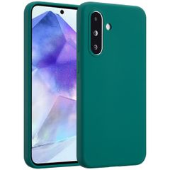 Accezz Coque Liquid Silicone Samsung Galaxy A36 / A56 - Forest Green
