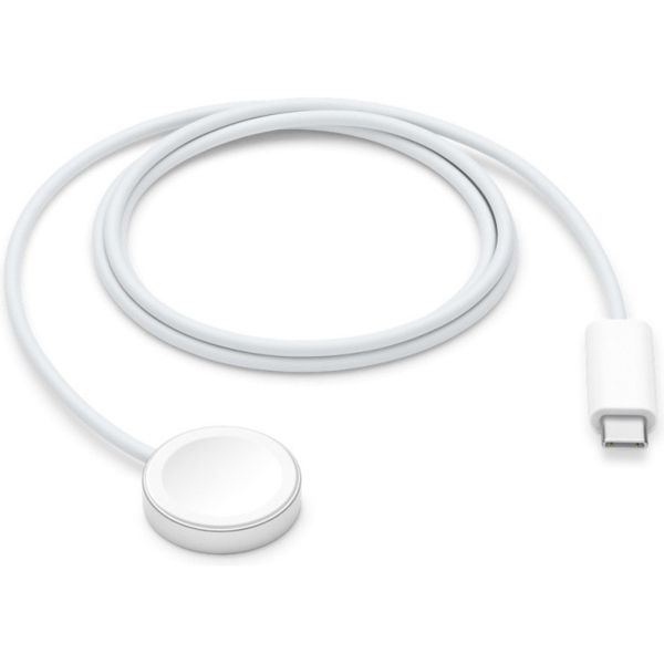 Apple Adaptateur secteur USB-C 20 W + câble de recharge rapide magnétique vers USB-C pour Apple Watch - 1 mètre - Blanc