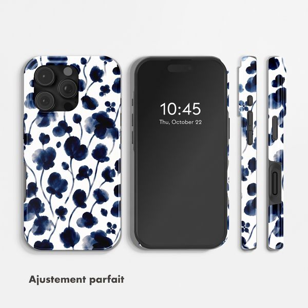 Selencia Coque arrière Vivid avec MagSafe Apple iPhone 16 Pro Max - Midnight Blossom