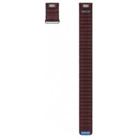Samsung Bracelet en tissu original Samsung Galaxy Watch 4 / 5 / 6 / 7 / FE (20 mm) - Taille S/M - Burgundy