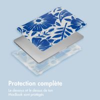 imoshion Coque Design Laptop Apple MacBook Pro 13 pouces (2020 / 2022) - Flower Tile