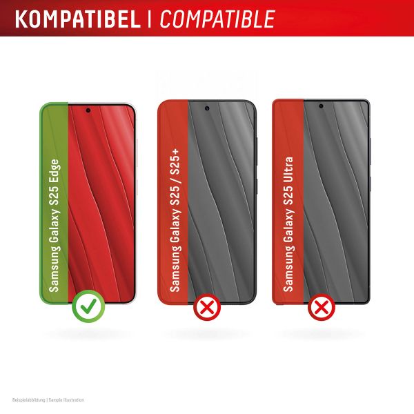 Displex Protection d'écran en verre trempé Real Glass Samsung Galaxy S25 Edge