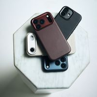 Decoded Coque en cuir MagSafe Apple iPhone 17 Pro Max - Noir