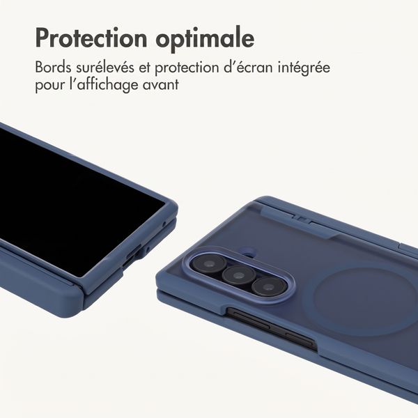 imoshion Color Guard avec MagSafe et support Samsung Galaxy Z Fold 8 Ultra - Bleu foncé