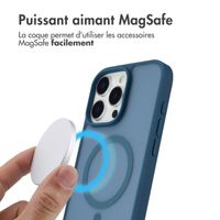 imoshion Coque Color Guard avec MagSafe Apple iPhone 16 Pro Max - Bleu foncé