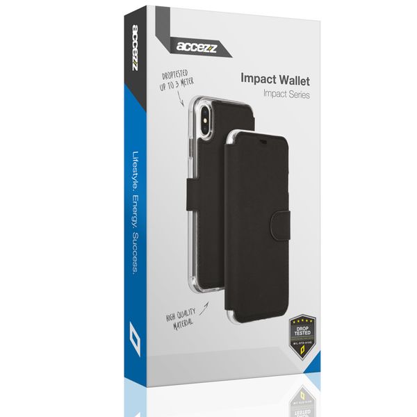 Accezz Étui de télephone Xtreme Wallet Apple iPhone 14 Plus - Bleu foncé