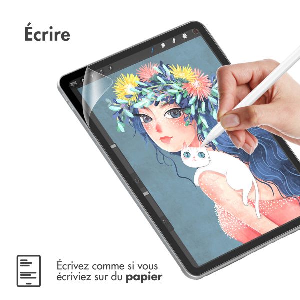 Accezz Protecteur d'écran Paper Feel Apple iPad Air 13 pouces (2026) M4 / (2025) M3 / (2024) M2