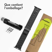 imoshion Bracelet acier Apple Watch | 44/45/46/49 mm - Noir