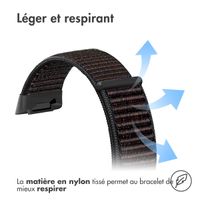imoshion Bracelet en nylon Fitbit Charge 5 - Taille L - Noir