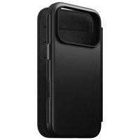 Nomad Étui de télephone portefeuille Modern Leather Folio Apple iPhone 18 Pro Max - Black