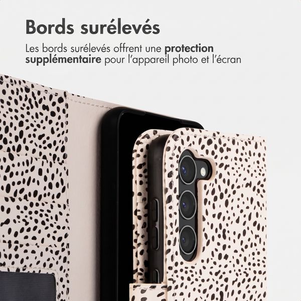 imoshion Étui de télephone portefeuille Design Samsung Galaxy S23 - Desert Dots