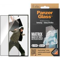 PanzerGlass Protection d'écran Matrix Recycled Ultra-Wide Fit Anti-bactérienne avec applicateur Samsung Galaxy S24 Ultra