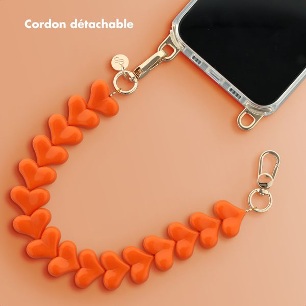 Selencia Lova Dragonne Cœur - Orange