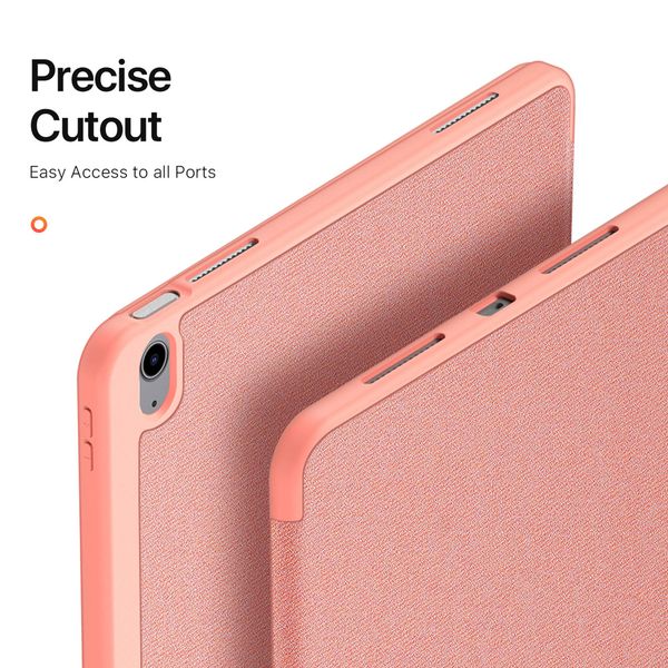 Dux Ducis Coque tablette Domo Apple iPad Air 13 pouces (2026) M4 / (2025) M3 / (2024) M2 - Rose