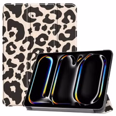 imoshion Coque tablette Design Trifold Apple iPad Pro 11 (2025) M5 / (2024) M4 - Leopard