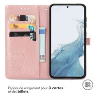 imoshion Etui de télephone Mandala Samsung Galaxy S23 - Rose Doré