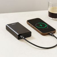 imoshion Câble USB-C vers USB-C Tressé 100 W - 0,25 mètre - Noir