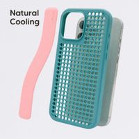 Callbuddy Coque avec strap Apple iPhone 16 Pro Max - Miami Vice