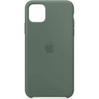 Apple Coque en silicone Apple iPhone 11 - Pine Green
