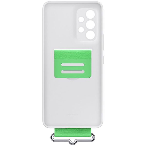 Samsung ﻿Original Coque en silicone à sangle Galaxy A53 - White