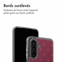 imoshion Coque Design Samsung Galaxy A26 - Crush Check Coral Dust