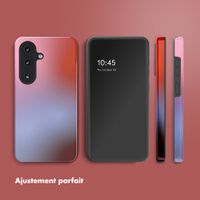 Selencia Coque arrière Vivid avec MagSafe Samsung Galaxy S26 - Gradient Soft Blush