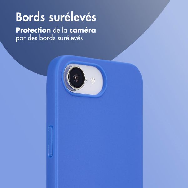 imoshion Coque Couleur Apple iPhone 17e / 16e - Cobalt Blue
